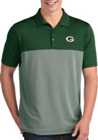 Dick's Sporting Goods Antigua Men's Green Bay Packers Salute Black Polo