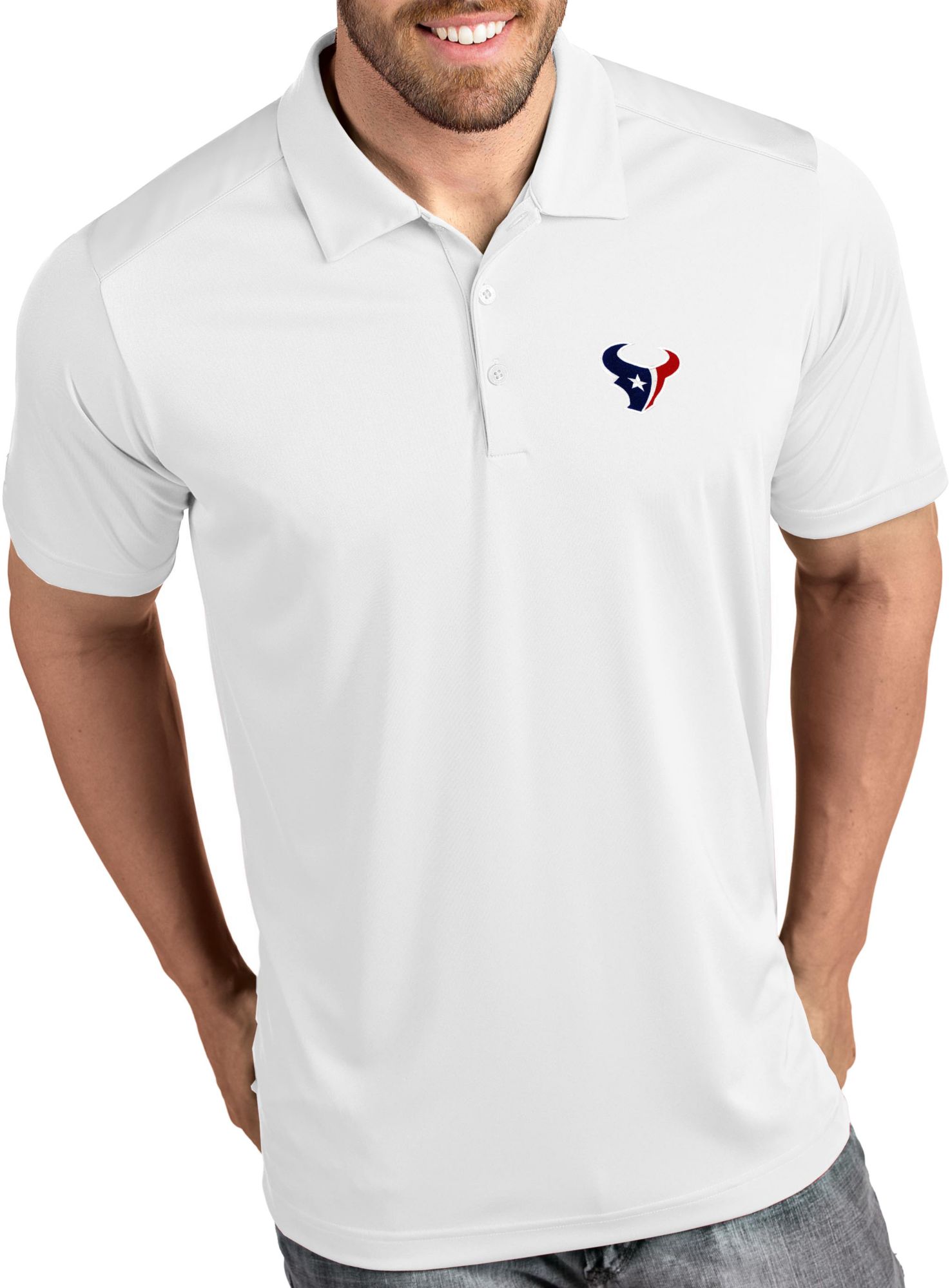 Houston Texans Tribute White Polo 