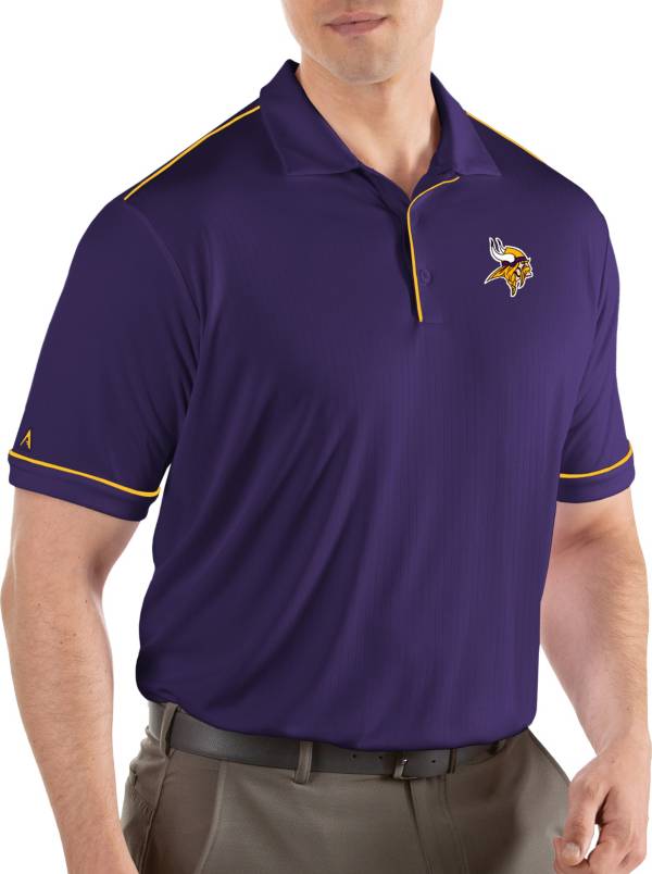 Antigua Men's Minnesota Vikings Salute Purple Polo product image