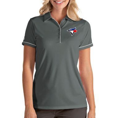 sorry, Antigua Women's Toronto Blue Jays Salute Grey Performance Polo is currently out of stock