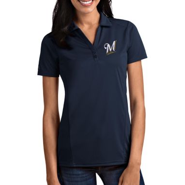 sorry, Antigua Women's Milwaukee Brewers Tribute Navy Performance Polo is currently out of stock