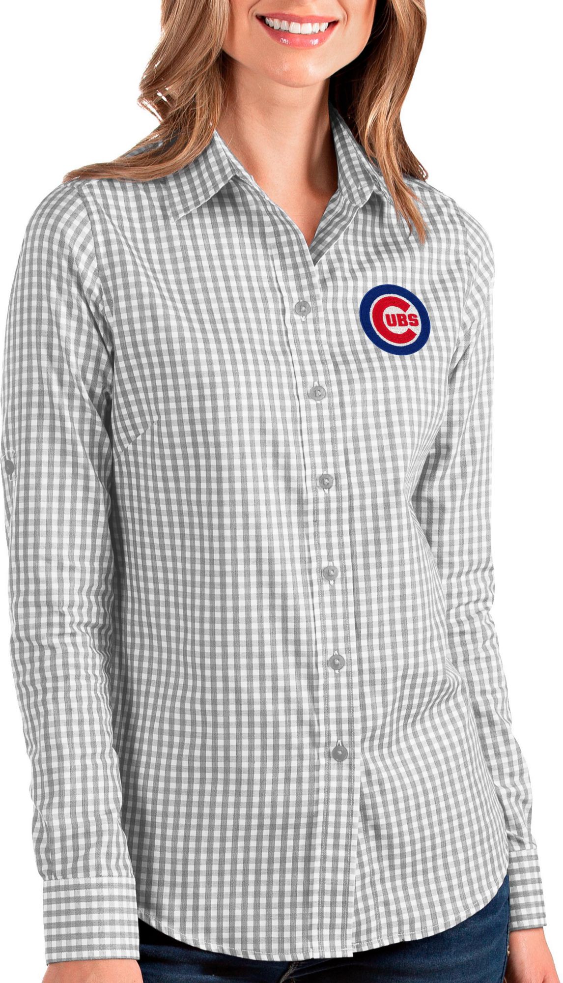 cubs button down shirt