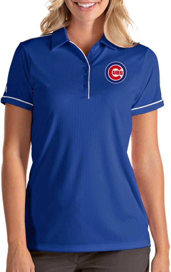 Antigua Women's Chicago Cubs Salute Royal Performance Polo product image