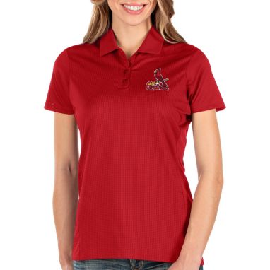 sorry, Antigua Women's St. Louis Cardinals Red Balance Polo is currently out of stock