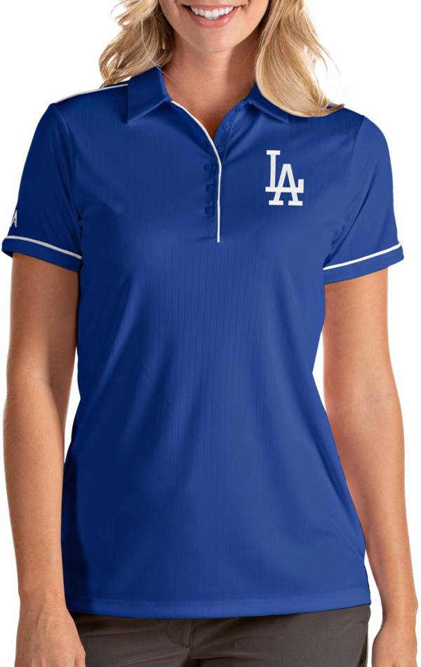 Antigua Women's Los Angeles Dodgers Salute Royal Performance Polo product image
