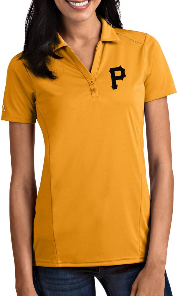Antigua Women's Pittsburgh Pirates Tribute Gold Performance Polo product image