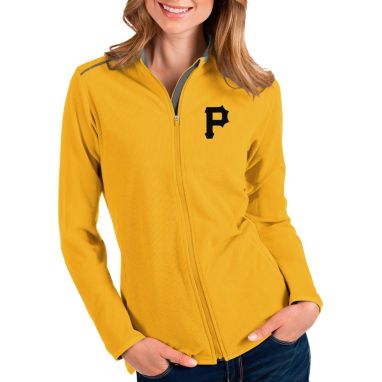 sorry, Antigua Women's Pittsburgh Pirates Gold Glacier Full-Zip Jacket is currently out of stock