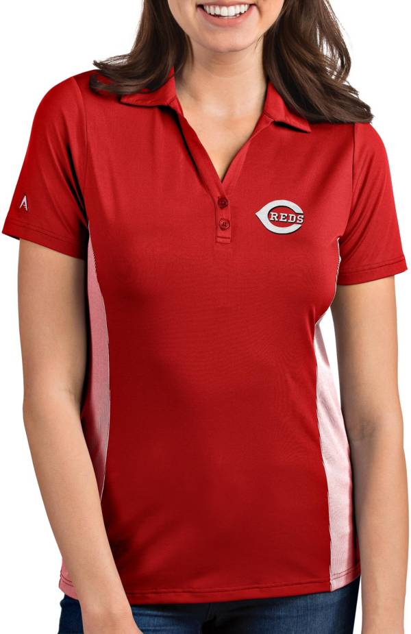 Antigua Women's Cincinnati Reds Venture Red Performance Polo product image
