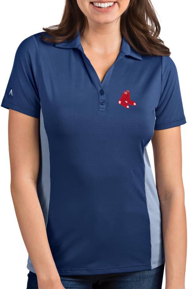 Antigua Women's Boston Red Sox Venture Navy Performance Polo