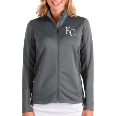sorry, Antigua Women's Kansas City Royals Grey Passage Full-Zip Jacket is currently out of stock