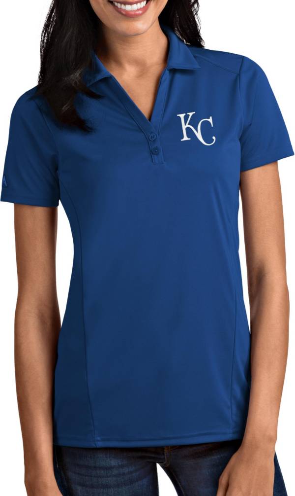 Dick's Sporting Goods Antigua Women's Kansas City Royals Tribute White  Performance Polo