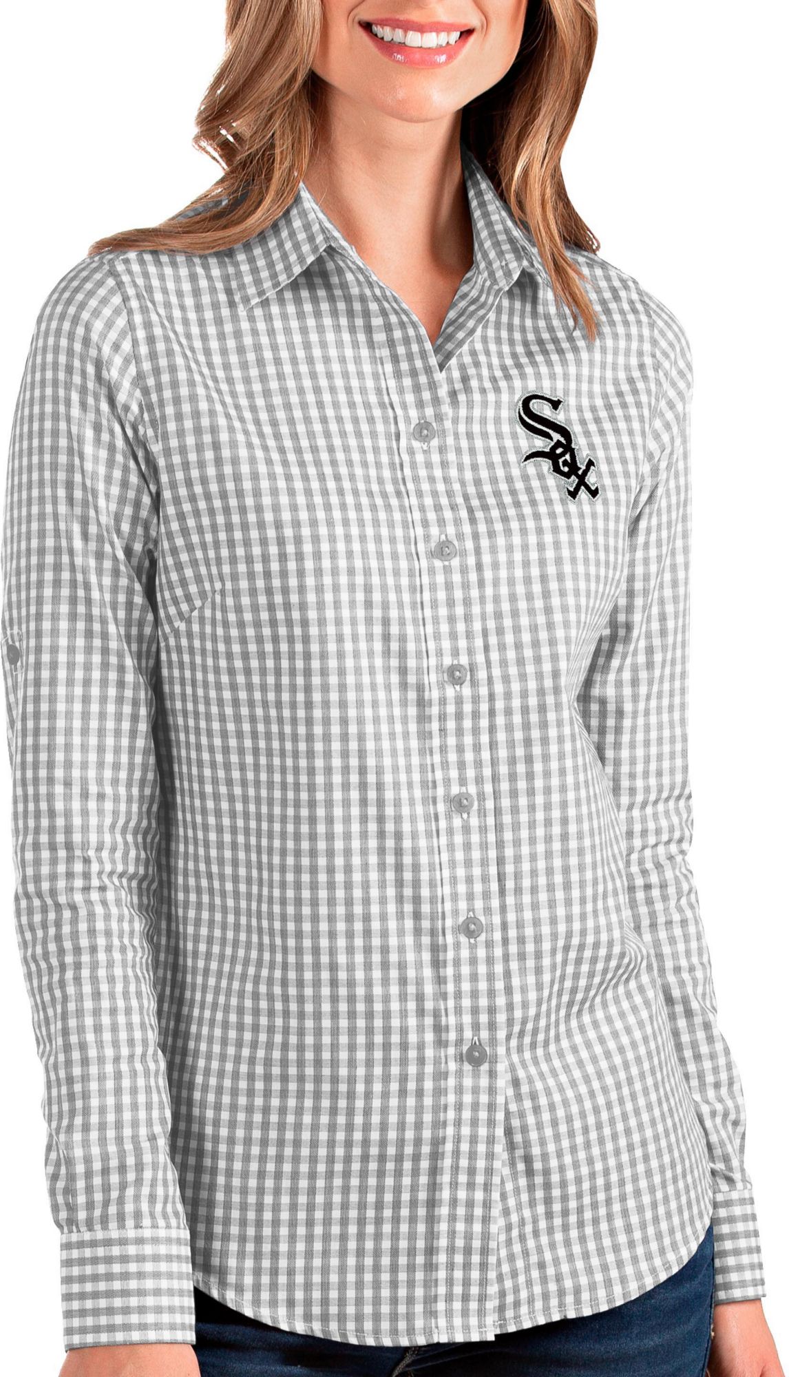 white sox button down shirt