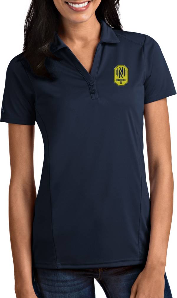 Antigua Women's Nashville SC Tribute Navy Polo