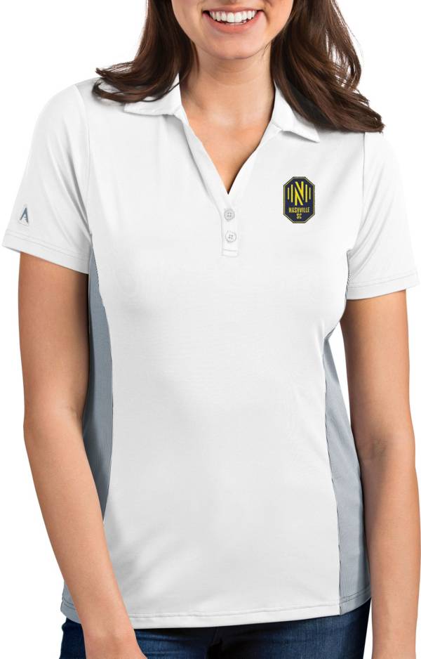 Antigua Women's Nashville SC Venture White Polo