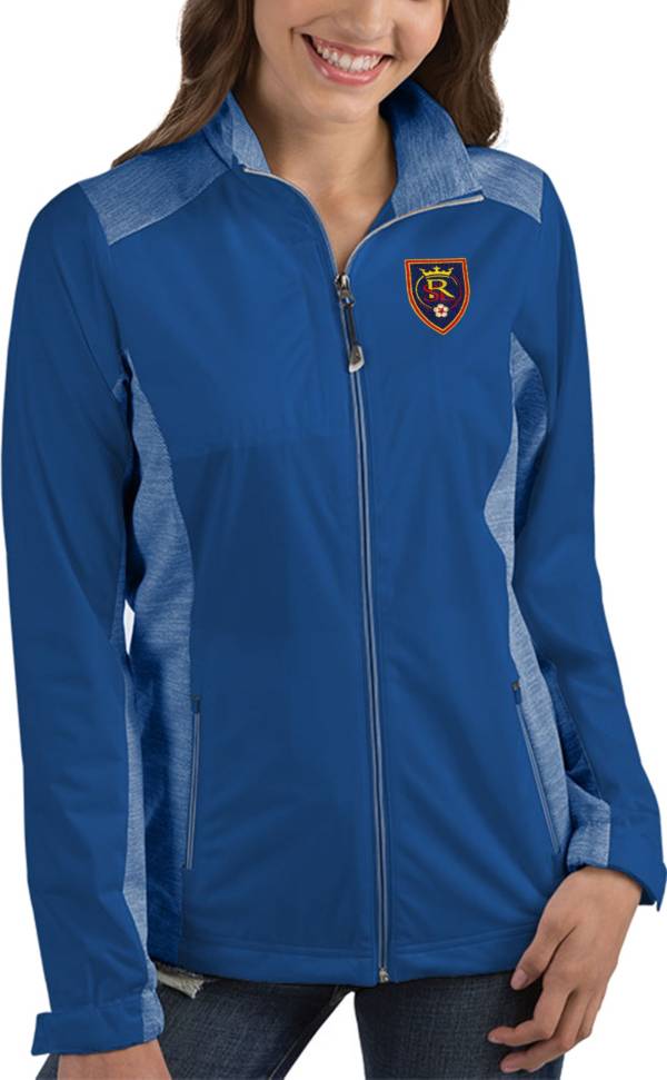 Antigua Women's Real Salt Lake Revolve Royal Full-Zip Jacket product image
