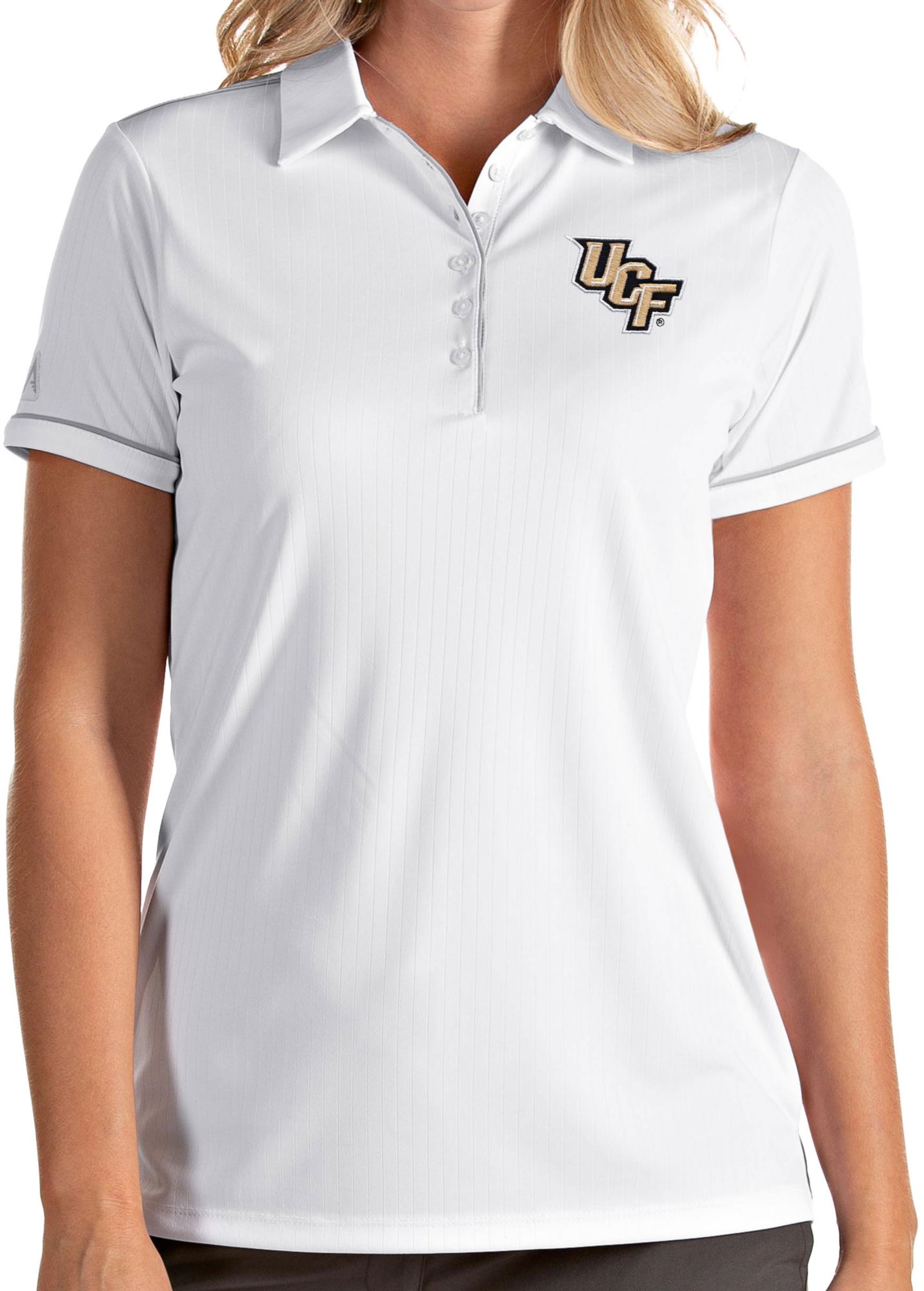 ucf white polo