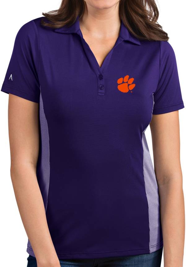 Antigua Women's Clemson Tigers Regalia Venture Polo