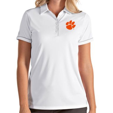 sorry, Antigua Women's Clemson Tigers Salute Performance White Polo is currently out of stock
