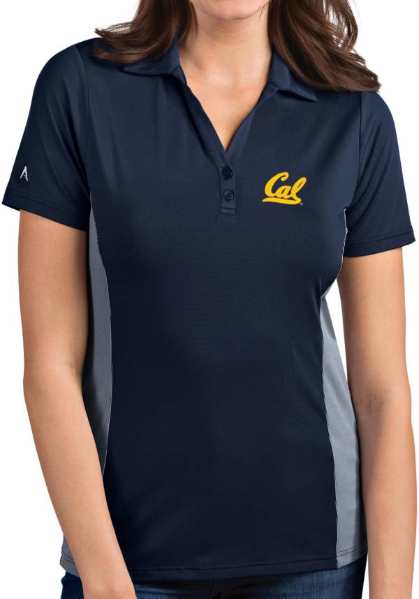 Antigua Women's Cal Golden Bears Blue Venture Polo