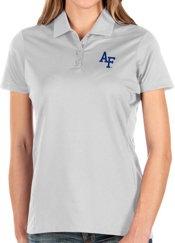 Antigua Women's Air Force Falcons Balance White Polo