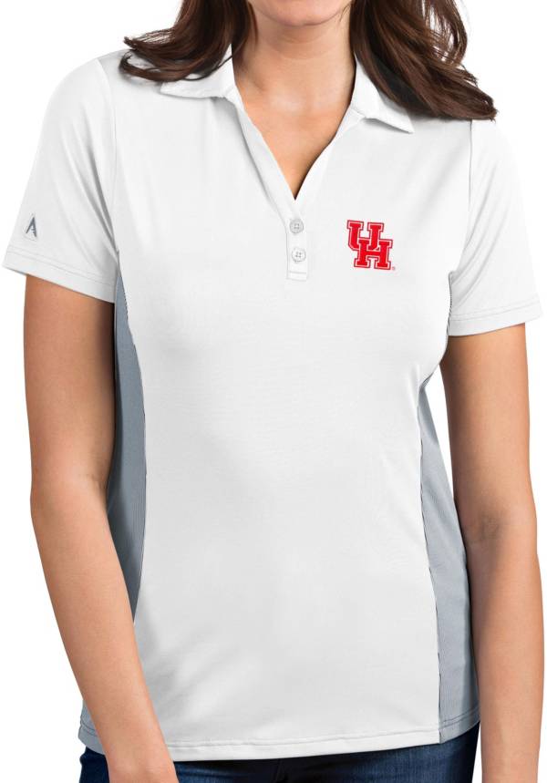 Antigua Women's Houston Cougars Venture White Polo