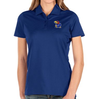 sorry, Antigua Women's Kansas Jayhawks Blue Balance Polo is currently out of stock