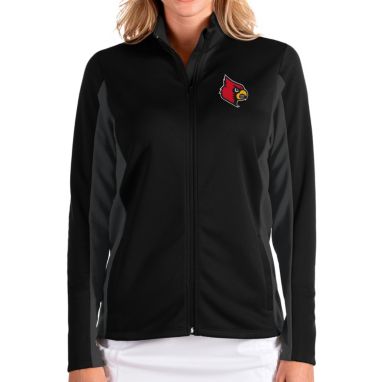 sorry, Antigua Women's Louisville Cardinals Passage Full-Zip Black Jacket is currently out of stock