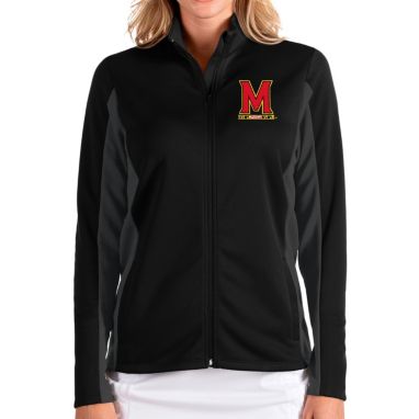 sorry, Antigua Women's Maryland Terrapins Passage Full-Zip Black Jacket is currently out of stock