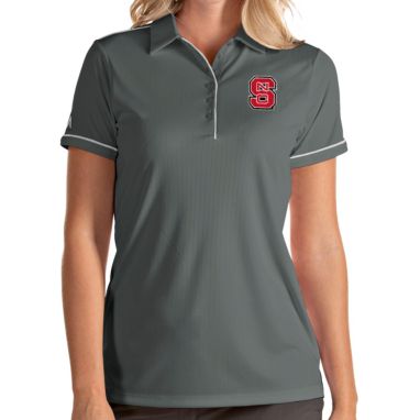 sorry, Antigua Women's NC State Wolfpack Grey Salute Performance Polo is currently out of stock