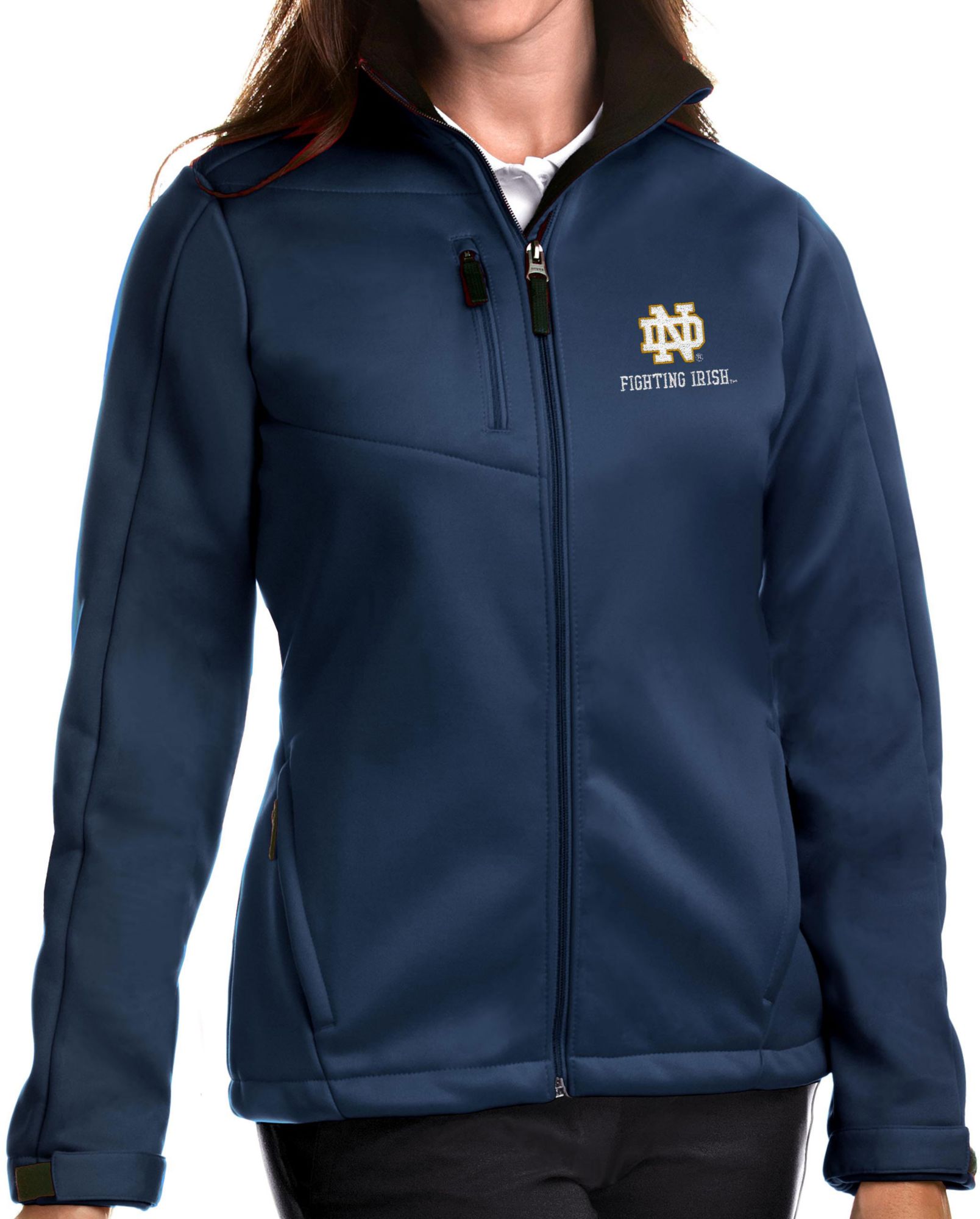 notre dame full zip hoodie