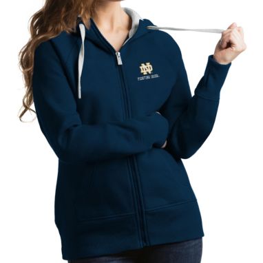 sorry, Antigua Women's Notre Dame Fighting Irish Navy Victory Full-Zip Hoodie is currently out of stock