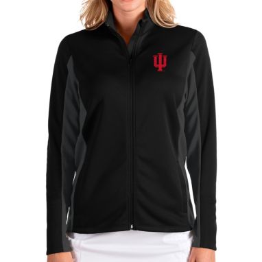 sorry, Antigua Women's Indiana Hoosiers Passage Full-Zip Black Jacket is currently out of stock