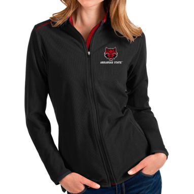 sorry, Antigua Women's Arkansas State Red Wolves Glacier Full-Zip Black Jacket is currently out of stock