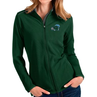 sorry, Antigua Women's Tulane Green Wave Olive Glacier Full-Zip Jacket is currently out of stock