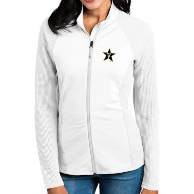 sorry, Antigua Women's Vanderbilt Commodores White Sonar Full-Zip Performance Jacket is currently out of stock