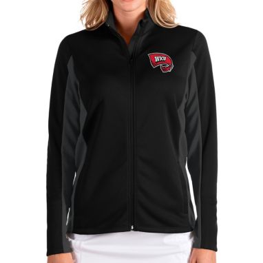 sorry, Antigua Women's Western Kentucky Hilltoppers Passage Full-Zip Black Jacket is currently out of stock
