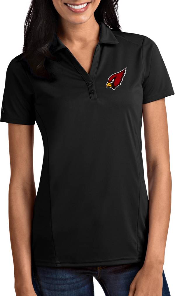 Antiqua Women's Arizona Cardinals Tribute Black Polo product image
