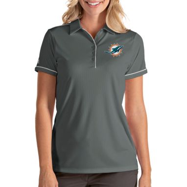 sorry, Antigua Women's Miami Dolphins Salute Grey Polo is currently out of stock