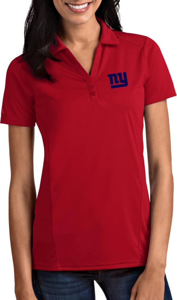 New York Giants Antigua Legacy Pique Polo - Red