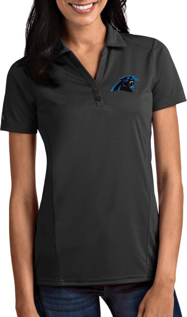 47 Women's Carolina Panthers Jada Grey Long Sleeve T-Shirt