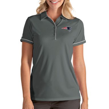 sorry, Antigua Women's New England Patriots Salute Grey Polo is currently out of stock