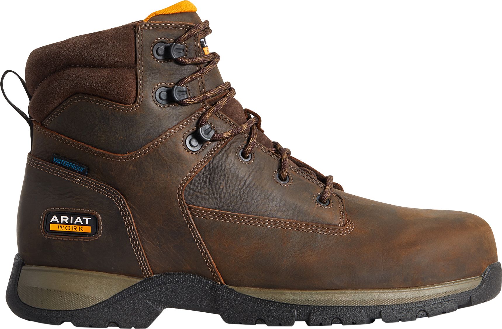 ariat steel toe waterproof boots