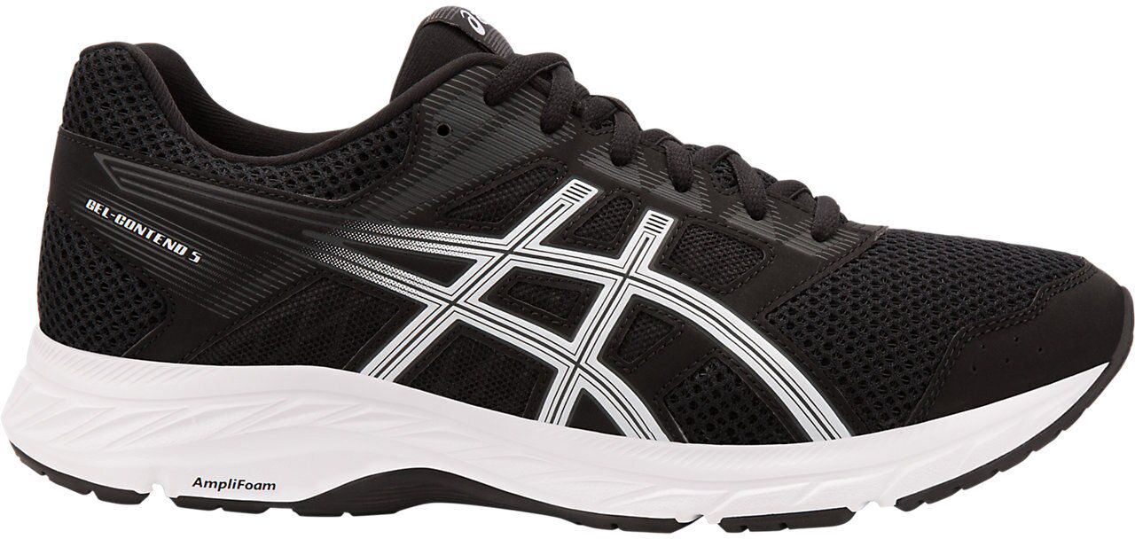 asics gel contend 5 black