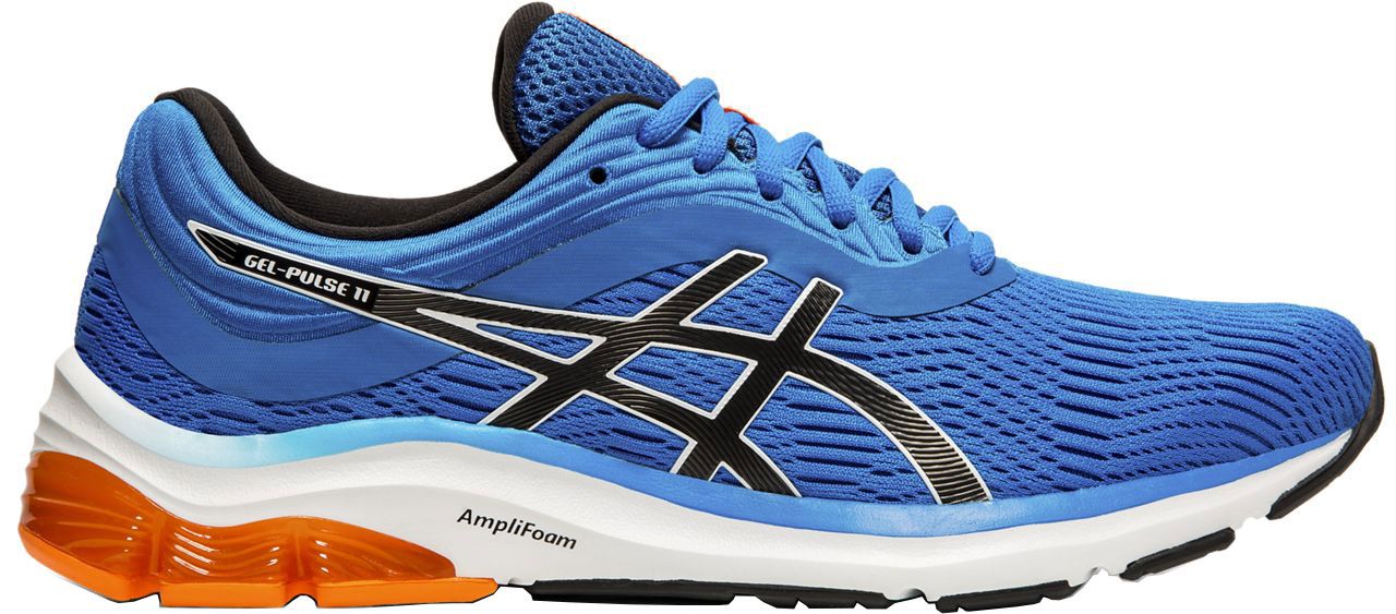 asics orange and blue shoes