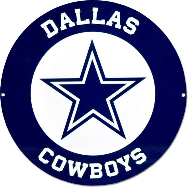 Dallas Cowboys Logo with state sign 