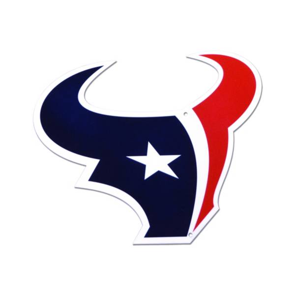 Authentic Street Signs Houston Texans Steel Logo Sign