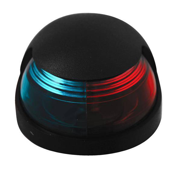 Attwood Quasar 2-Mile Sidelight with Deck Mount