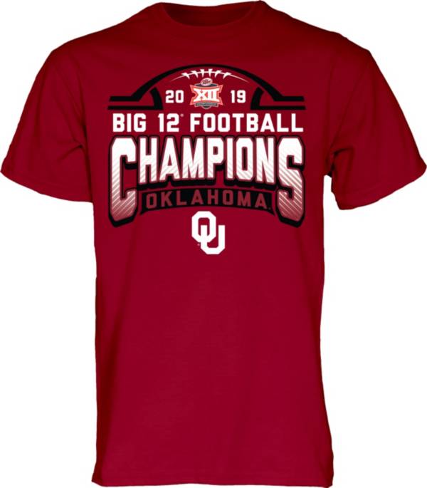 Blue 84 Men's 2019 Big 12 Conference Champions Oklahoma Sooners Locker Room T-Shirt
