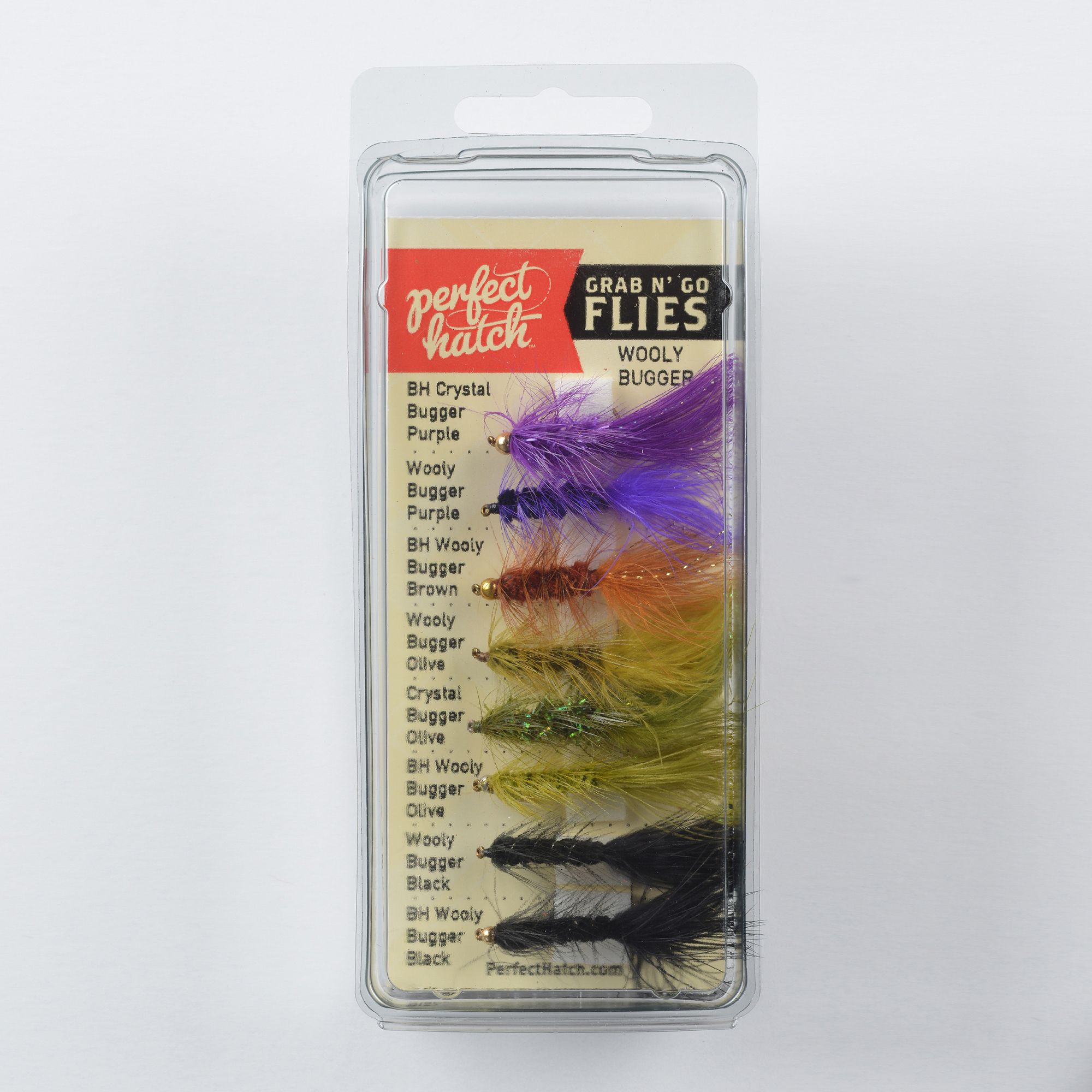 Perfect Hatch Grab N Go Wooly Bugger Flies product image