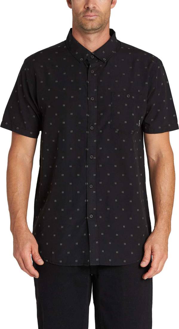 Billabong Men's All Day Jacquard Short Sleeve Woven Shirt